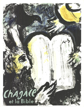 Marc Chagall Moses And The Tablets Of The Law 