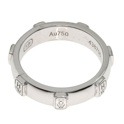 Harry Winston   Ring Hw Logo Diamond K18 White