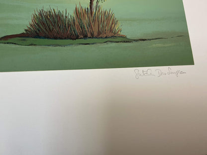 Gretchen Dow Simpson Waverly, Pennsylvania Signed " Serigraph