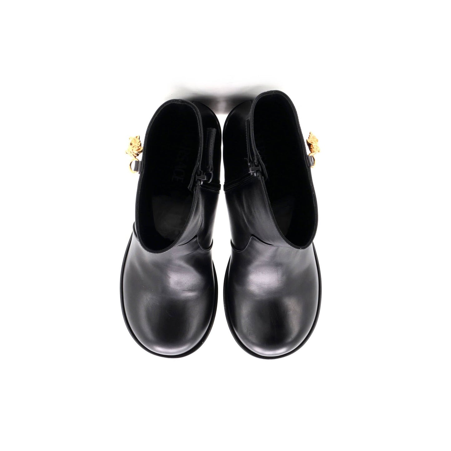 Versace Women'S Medusa Platform Boots Leather