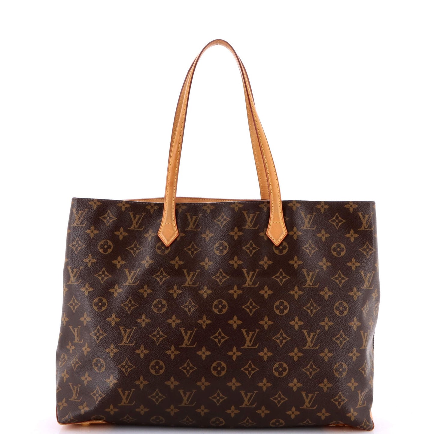 Louis Vuitton Wilshire Handbag Monogram Canvas Gm