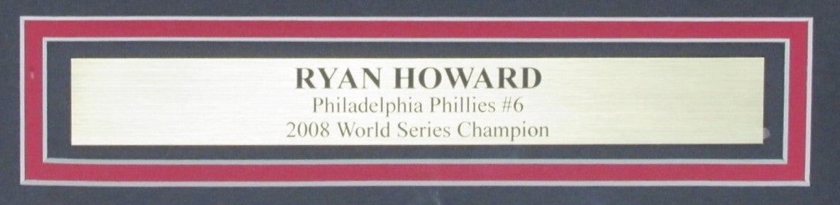 Ryan Howard Signed/Auto 16X20 Photo Philadelphia