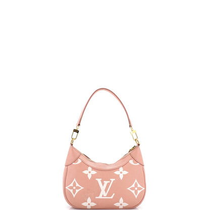 Louis Vuitton Bagatelle Nm Handbag Bicolor Monogram Empreinte Giant