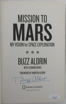 Buzz Aldrin Autographed/Signed Moon Man  