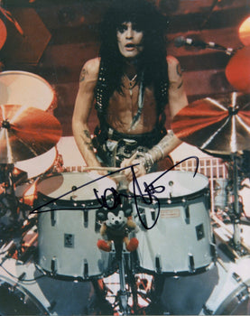 Tommy Lee Autographed 8X10 Photo