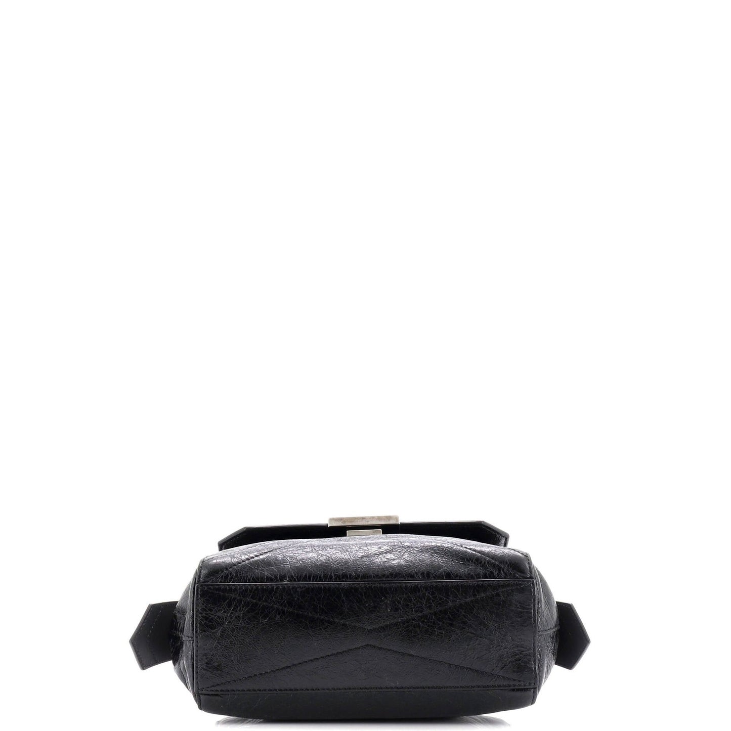 Givenchy Id Flap Bag Crinkled Glazed Leather Small