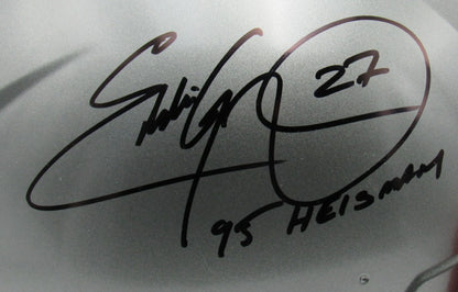Eddie George Signed Ohio State Speed Full Size