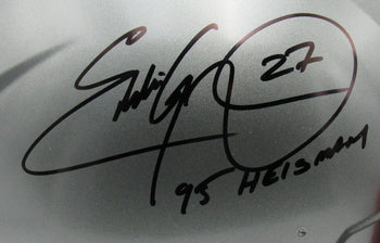Eddie George Signed Ohio State Speed Full Size