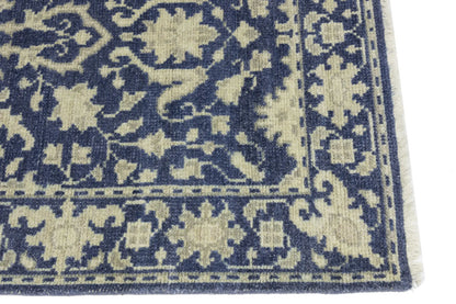 3X5 Ft Transitional Oriental Rug Muted Floral