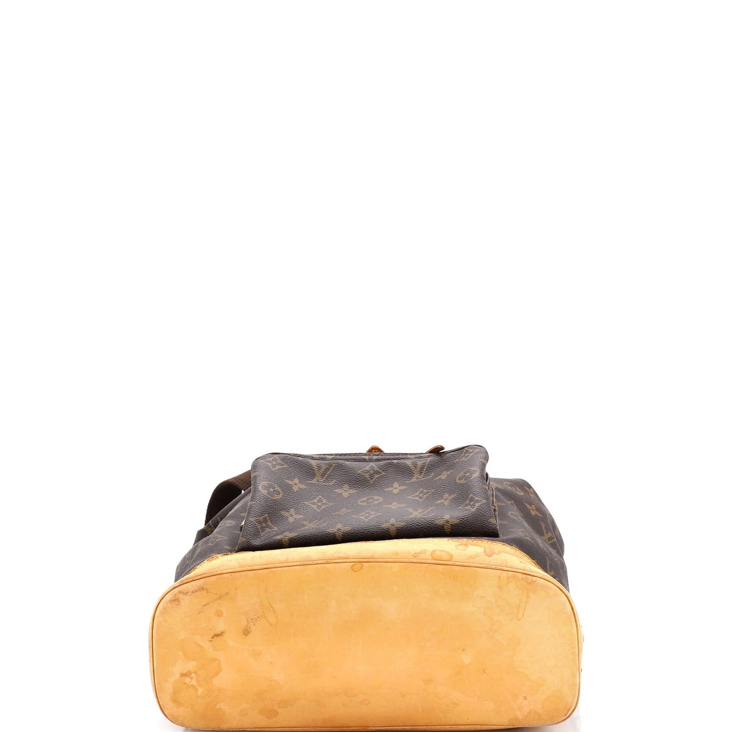 Louis Vuitton Vintage Montsouris Backpack Monogram Canvas Gm