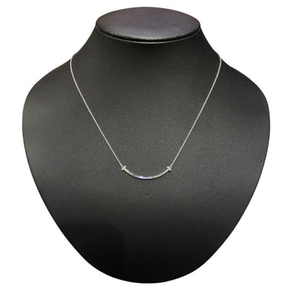 Tiffany & Co. T Smile Small Necklace 750Wg