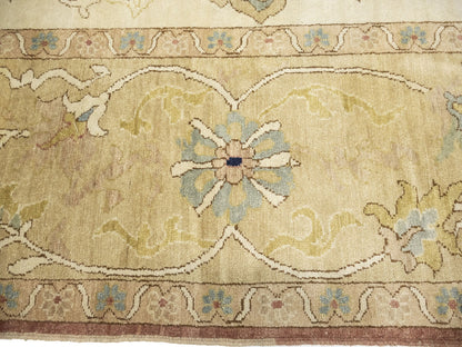 Oriental Floral Carpet Rug Turkish Style Oversized 126X17 Handmade