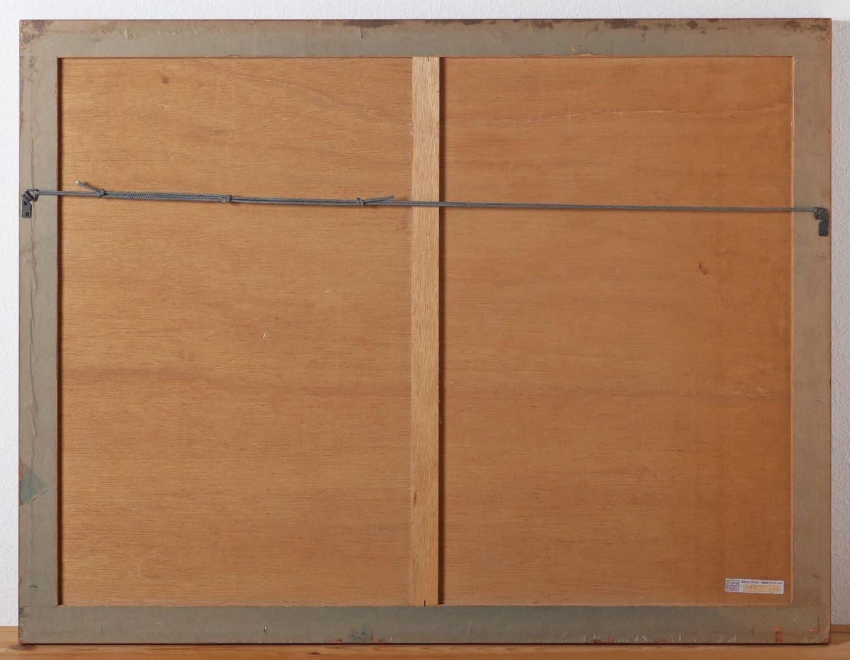 Bernard Cathelin Bouquet De Zinnias Sur Fond Rose Lithograph Signed Framed