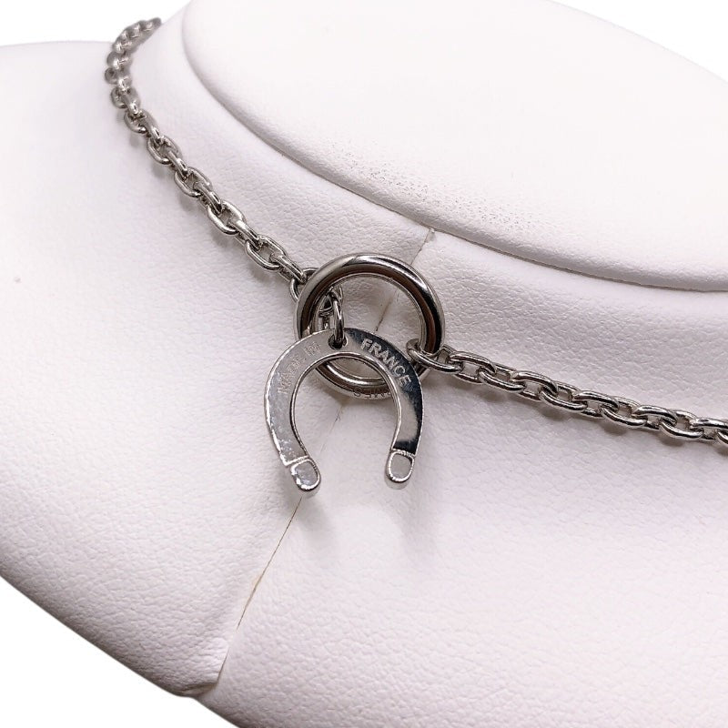Hermes Cheval Necklace Metal Wood