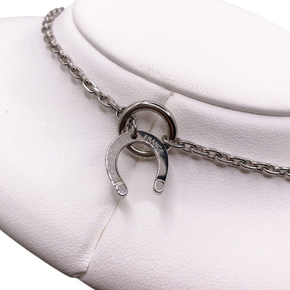 Hermes Cheval Necklace Metal Wood
