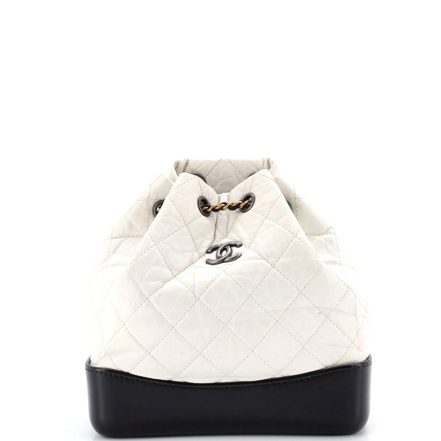 Chanel Gabrielle Backpack Quilted Calfskin Small