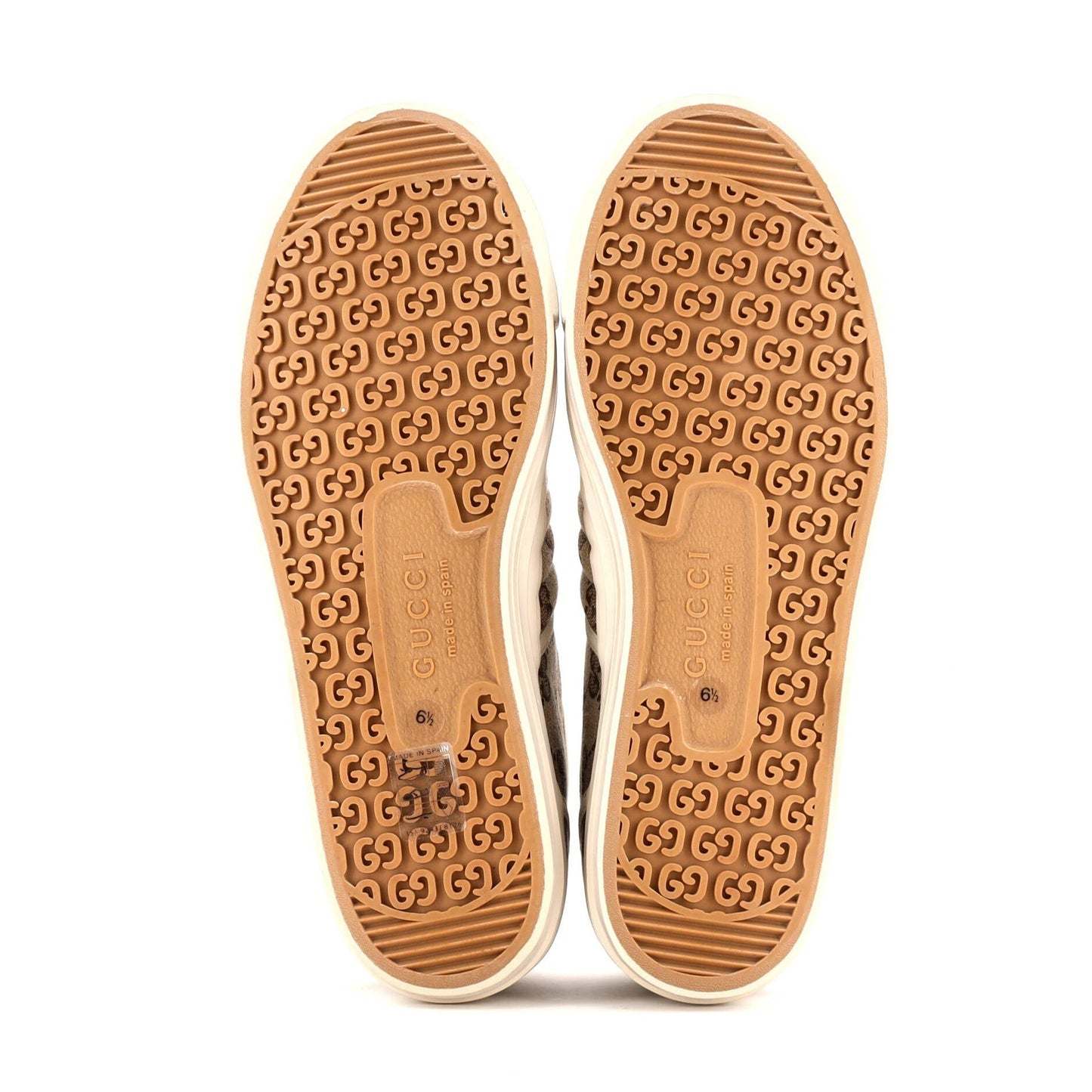 Gucci Men'S Julio Low-Top Sneakers Gg Canvas