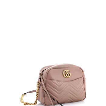 Gucci Gg Marmont Shoulder Bag Matelasse Leather Medium