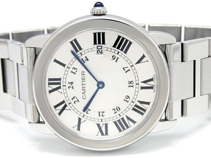 Cartier Cartier Rondo Solo Lm W6701005 Case Size 37Mm Used Watch #7127