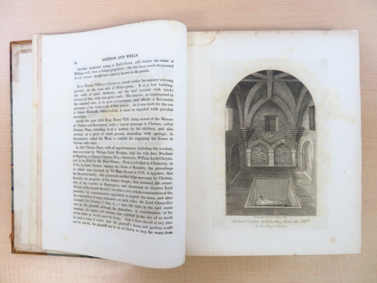 History And Antiquities Of Kensington D. Jaques, London (Chelsea)  1St Edition