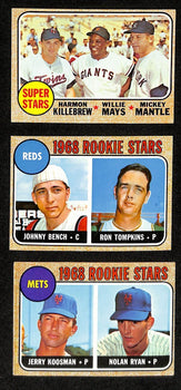 1968 Topps Baseball Card Complete Set (1-598)