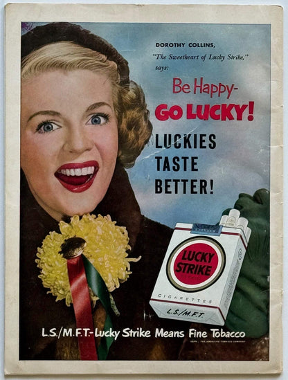 1952 Vintage World Series Program Ny Yankees Vs Brooklyn Dodgers