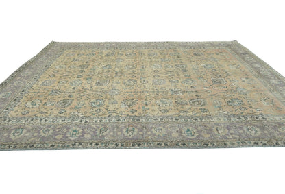 Semi-Antique Vintage Oriental Rug 9'8X12'5 Ft