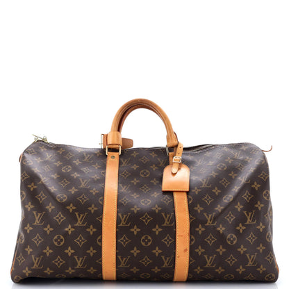 Louis Vuitton Keepall Bag Monogram Canvas 50