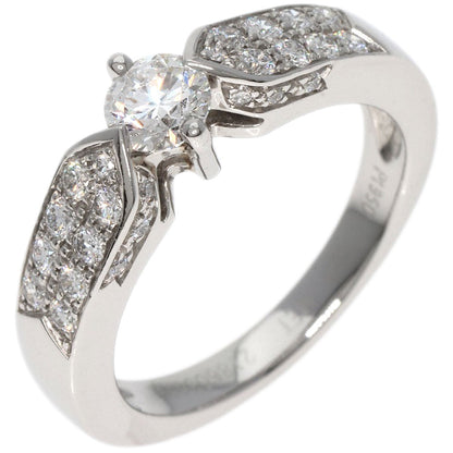 PT950 Chaumet Plume de Chaumet Diamond #48 Ring Platinum