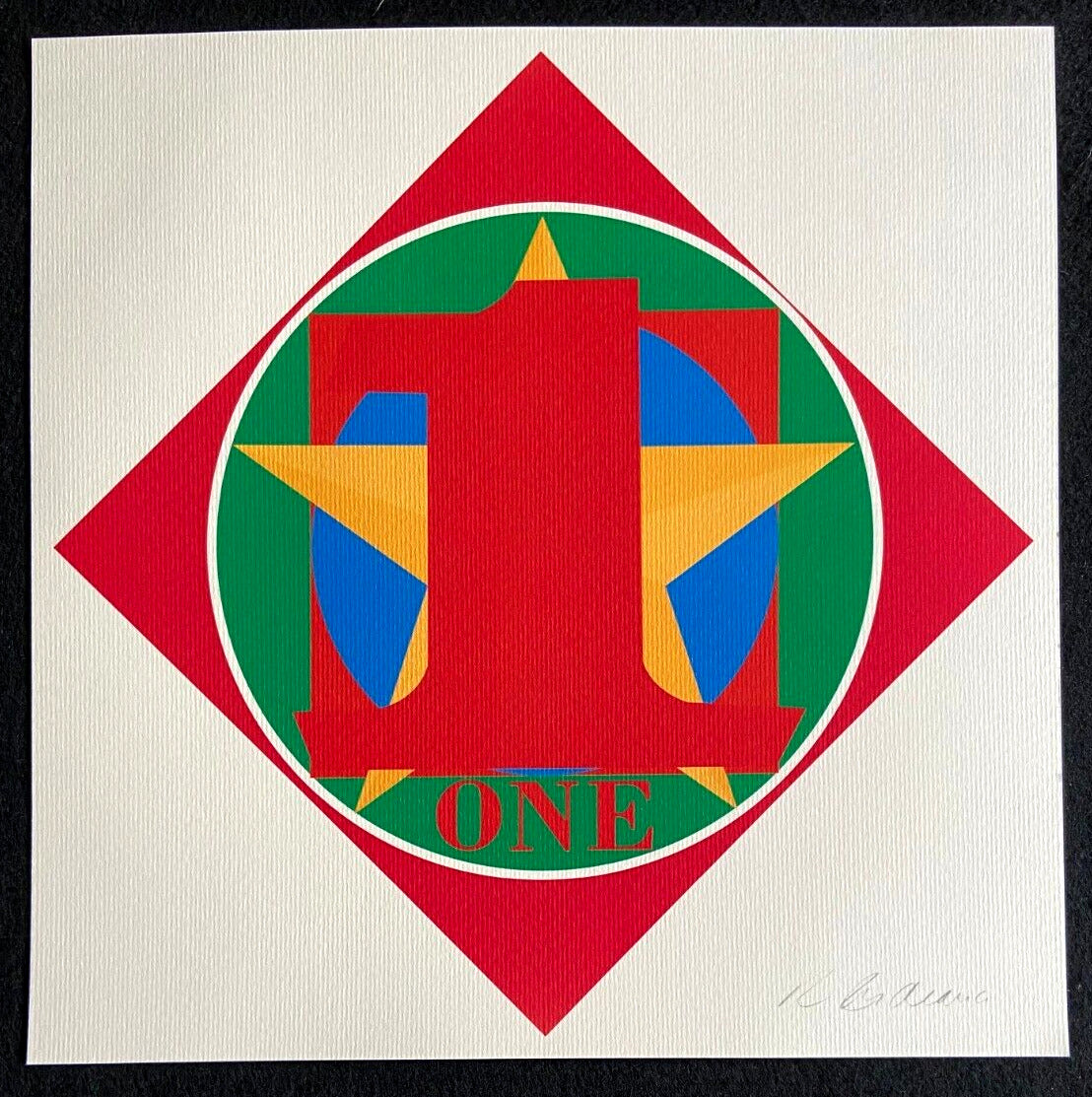 Robert Indiana Lithograph Guggenheim