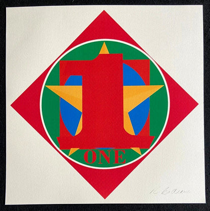 Robert Indiana Lithograph Guggenheim