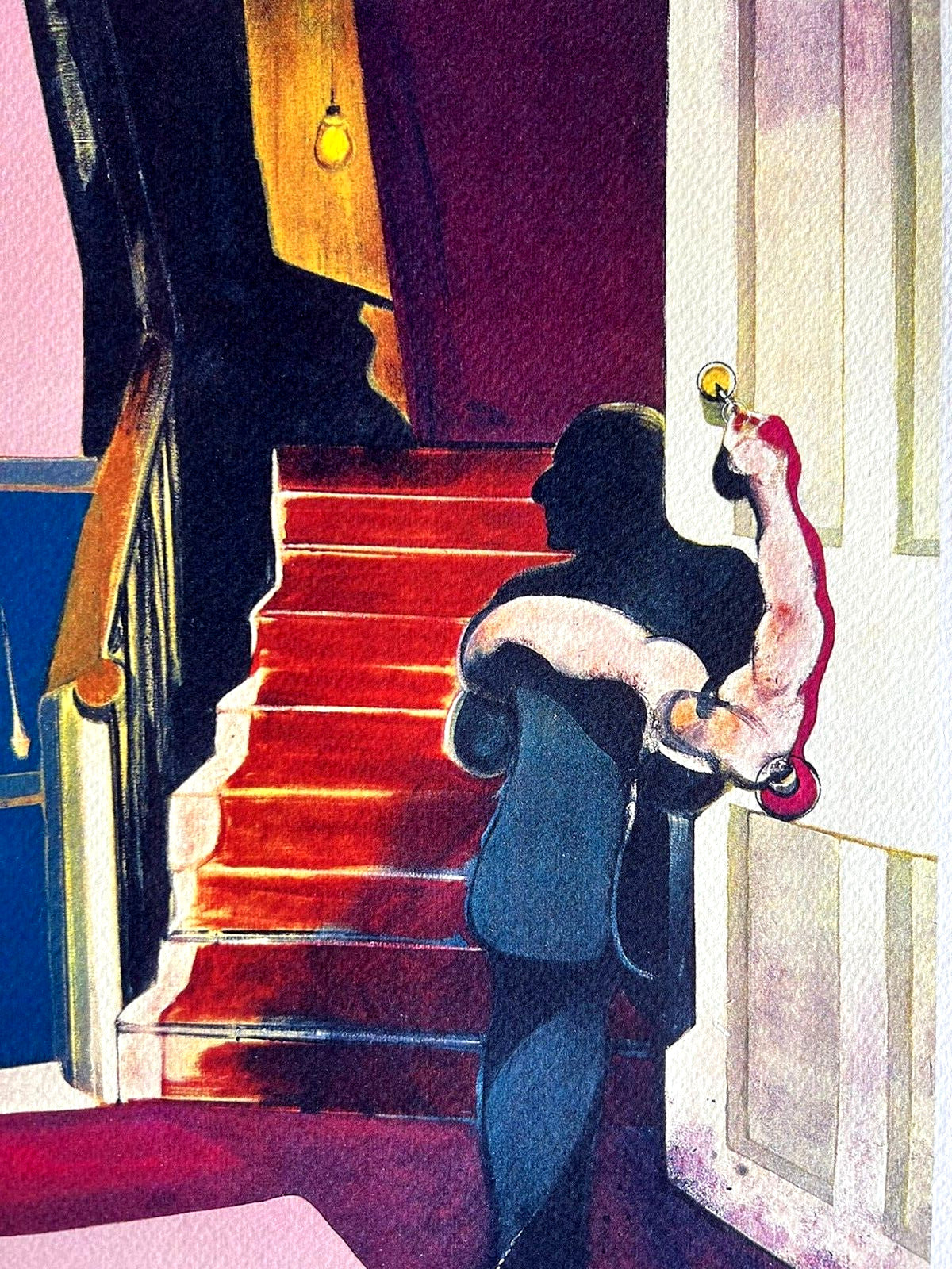 Francis Bacon Lithograph Coa Signed In Pen Numbered In Pencil Rare