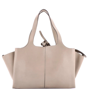 Celine Tri-Fold Shoulder Bag Grained Calfskin Medium