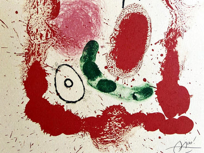 Joan Mir Lithograph Maeght - Hand Numbered - Published 1978