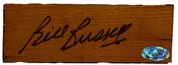 Bill Russell Autographed 6X2 Boston Garden Floor