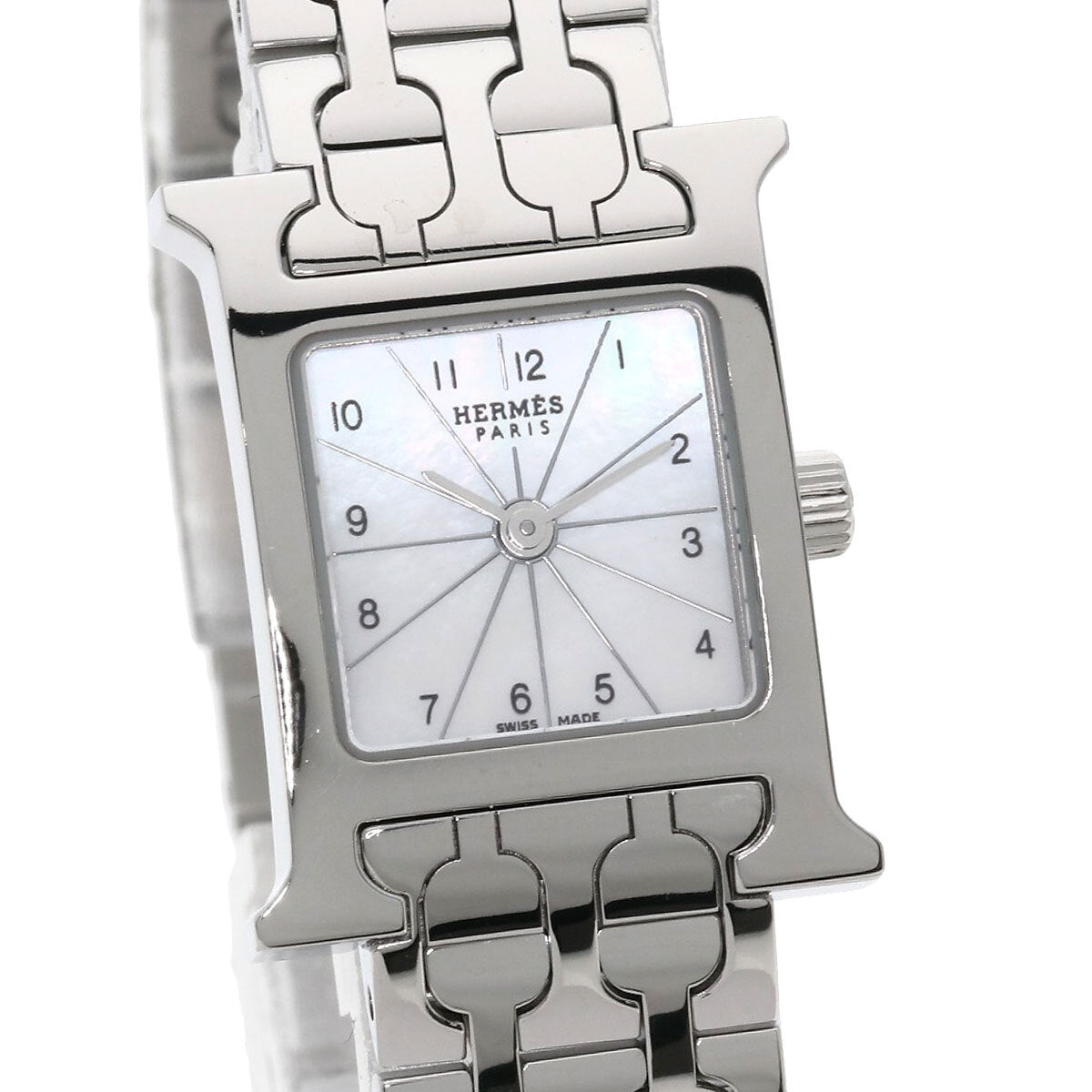 HERMES H watch mini Watches HH1.110 Stainless