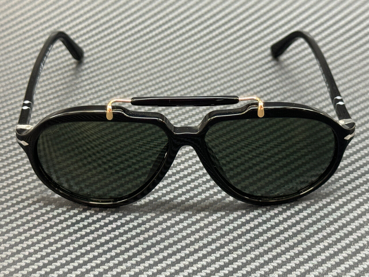 Persol Po0202S 95 31 Black Green Unisex 57 Mm