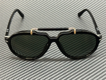 Persol Po0202S 95 31 Black Green Unisex 57 Mm