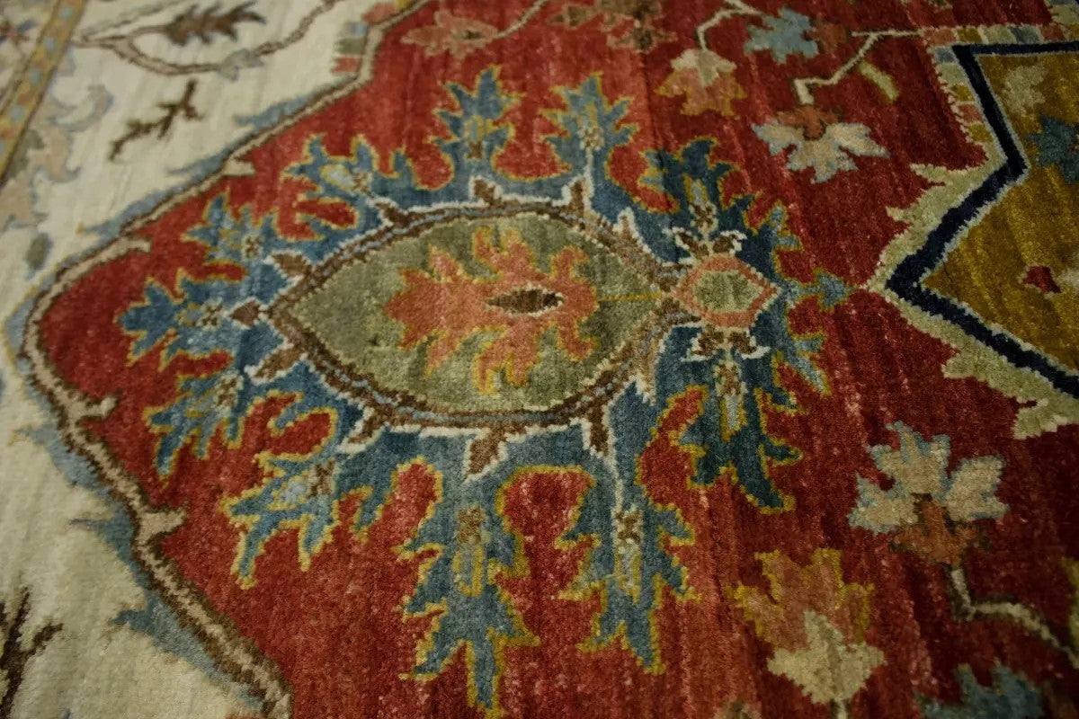 Heriz Serapi 6x9 Oriental Boho Traditional Farmhouse Decor Carpet