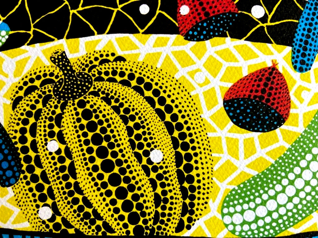 Yayoi Kusama Lithograph Mori.Art Museum Coa Numbered Limited 200