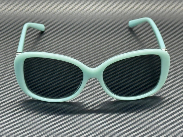 TIFFANY TF4257U 845087 Tiffany Blue Dark Grey Women's 56 mm Sunglasses