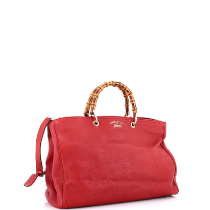 Gucci Bamboo Shopper Tote Leather Large