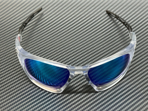 OAKLEY OO9431 06 Matte Clear Prizm Sapphire Men's 60 mm Sunglasses
