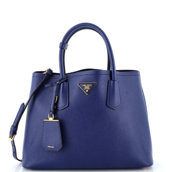 Prada Cuir Double Tote Saffiano Leather Medium