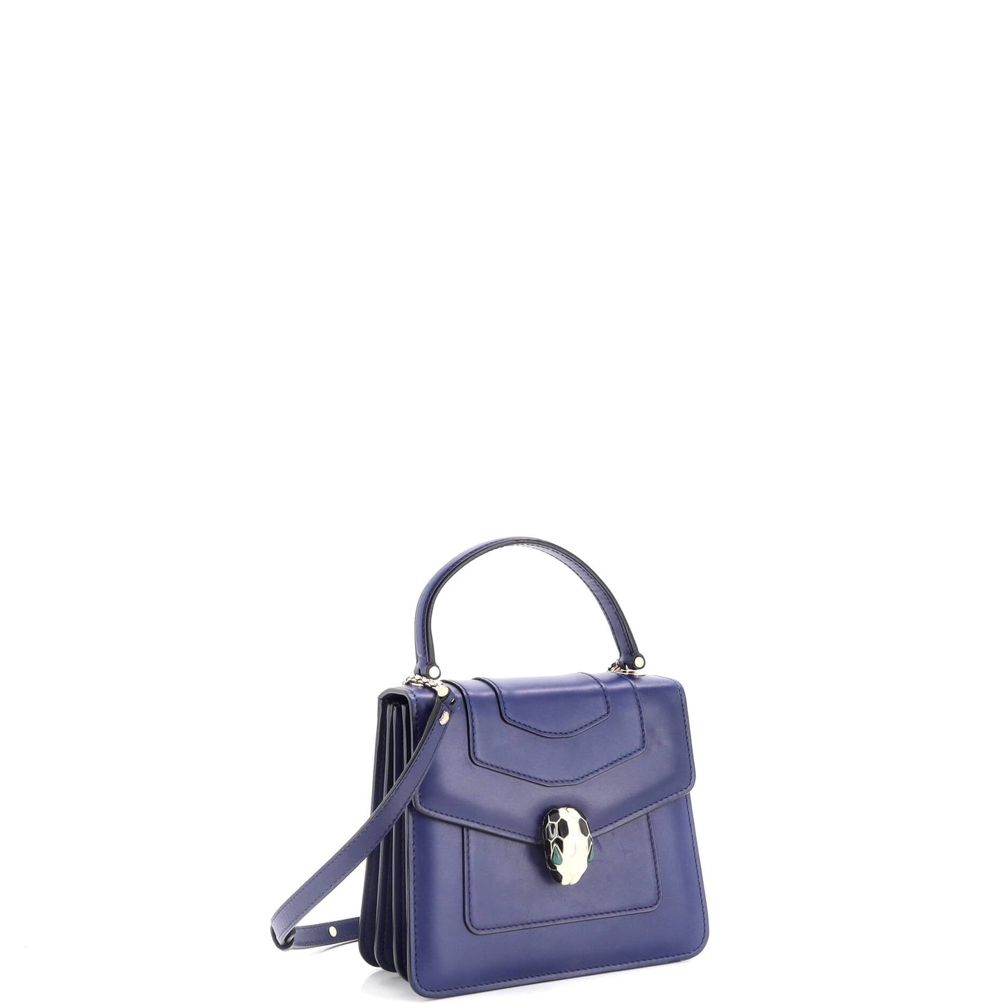 Bvlgari Serpenti Forever Top Handle Bag Leather Small