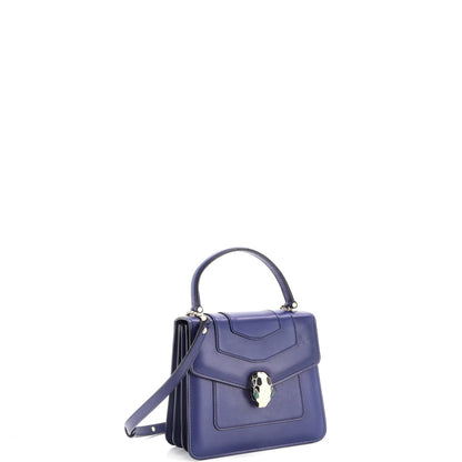 Bvlgari Serpenti Forever Top Handle Bag Leather Small