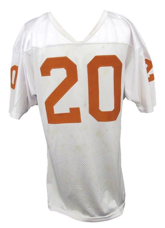 Earl Campbell Hof Autographed/Inscribed Wilson Football Jersey Texas Jsa 183187