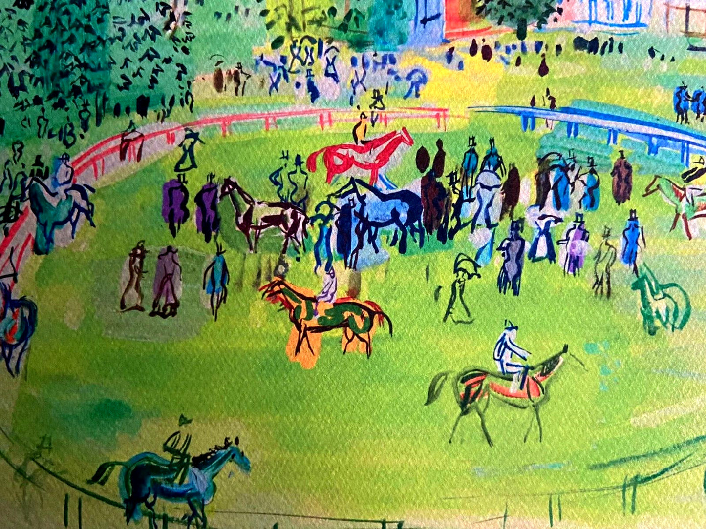 Raoul Dufy, Lithograph Coa Original Museum Numbered By Hand Signed Op