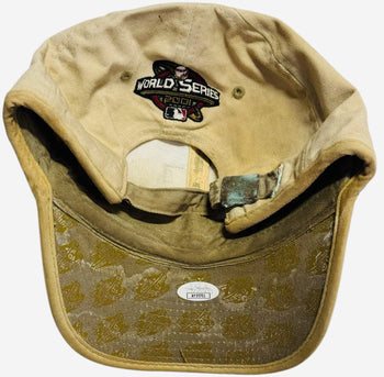 Joe Torre Autographed New York Yankees 2001 Al Champions New Era Hat (Jsa)