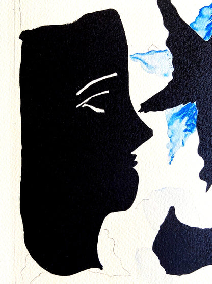 Georges Braque Lithograph Coa Signed Op Published - Seurat